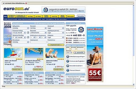 Screenshot Eurosun