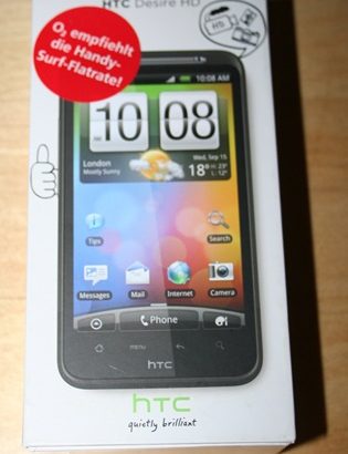 Mein erstes Smartphone – HTC Desire HD