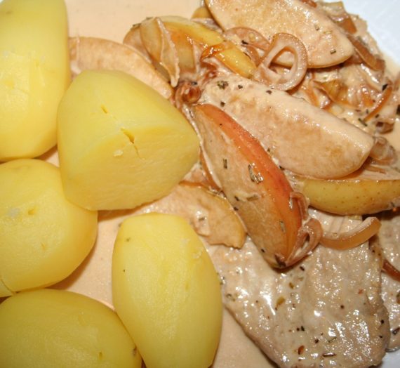 Rezept von Alfred Biolek ausprobiert – Apfel-Zwiebel-Schnitzel