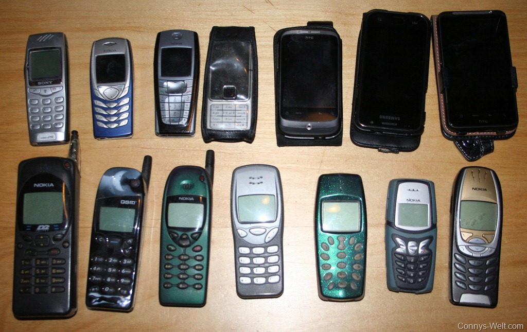 Blogparade: Zeigt und benutzt Eure alten Handys