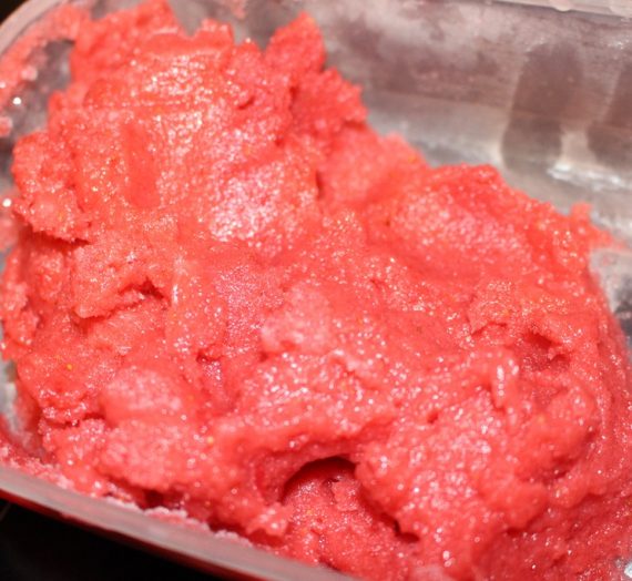 Erdbeer-Melonen-Eis