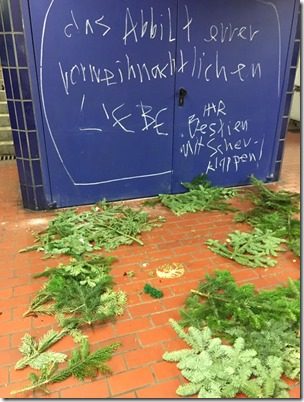 Vandalismus am Lister Platz