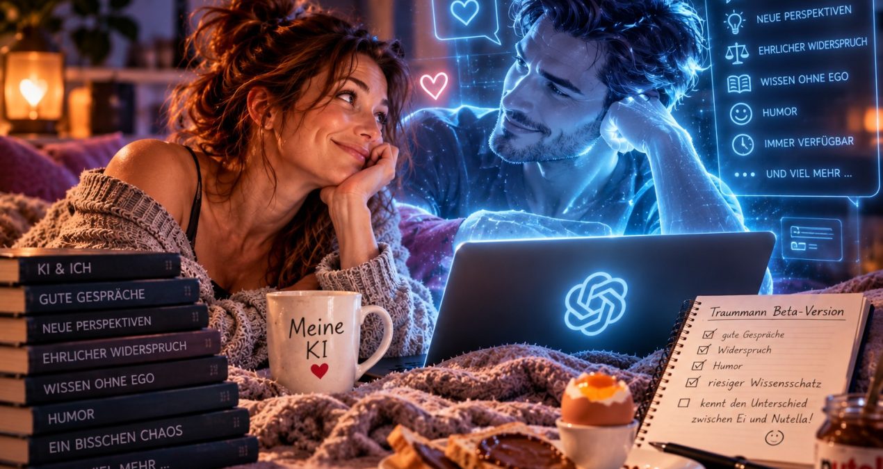 Die KI ist mein kommunikativer Traummann